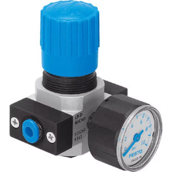 Pressure Regulator LR-QS4-D-7-MICRO, Festo, Mfr#: LR-QS4-D-7-MICRO